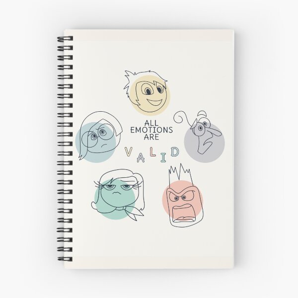 Item preview, Inside Out All Emotions are Valid Art Print designed and sold by Plant  Kind Thoughts.