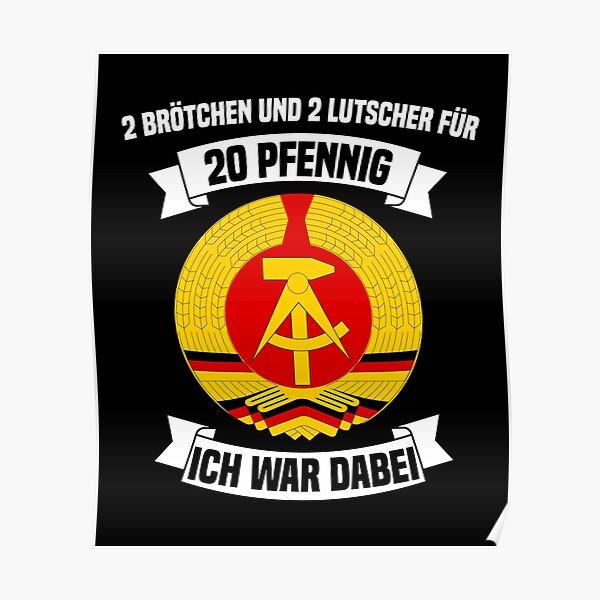 "Lustige DDR Sprüche Deutschland Ossi Demokratie Freiheit Retro DDR