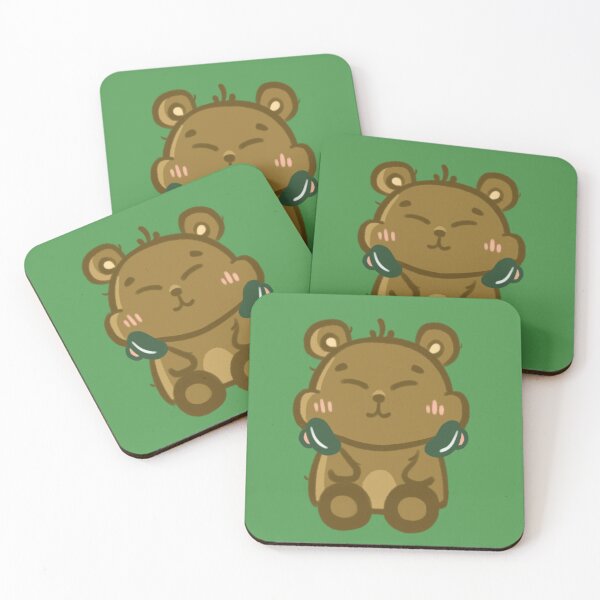 Item preview, Bear with headphones! designed and sold by JIGGLYPENGUINS.