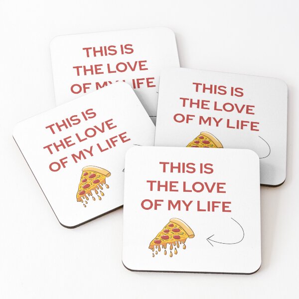Item preview, This is the love of my life | Pizza is the love of my life | Pizza Day  designed and sold by theredfoxs.