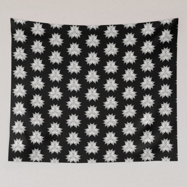 Item preview, Gray bougainvillea (black background) designed and sold by Karen Rodríguez.