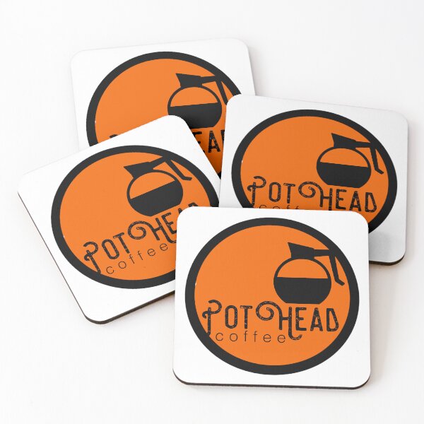 Item preview, Coffee Pot Head - Pothead - Funny Coffee - Coffee designed and sold by CattlettArt.
