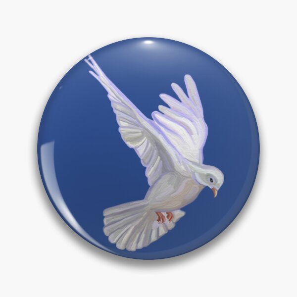 Item preview, Flying White Angelic Dove Bird designed and sold by Deborah Camp.