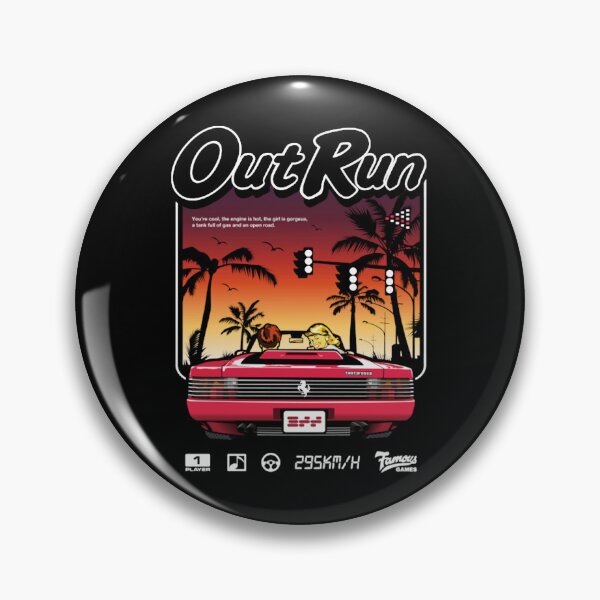 Item preview, Out Run Retro Vintage Arcade Gaming designed and sold by Judore690.