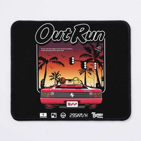 Item preview, Out Run Retro Vintage Arcade Gaming designed and sold by Judore690.