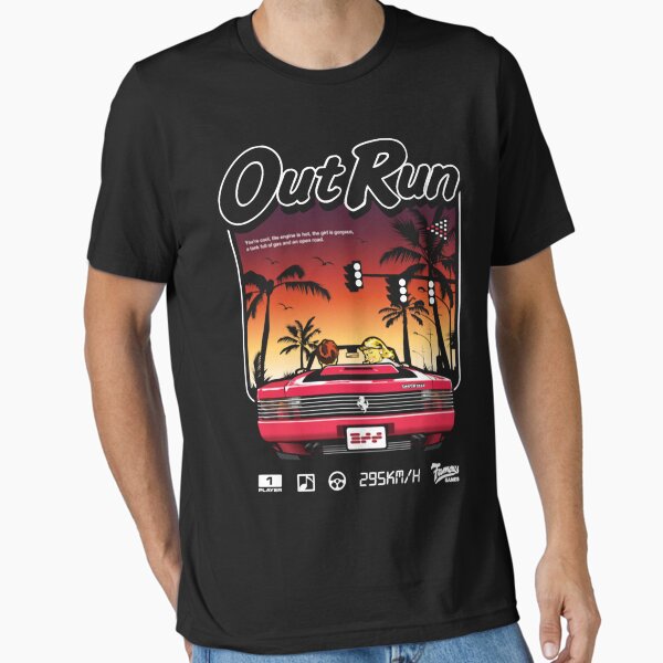 Vista previa del artículo con la obra «Out Run Retro Vintage Juegos de arcade», diseñado y vendido por Judore690.