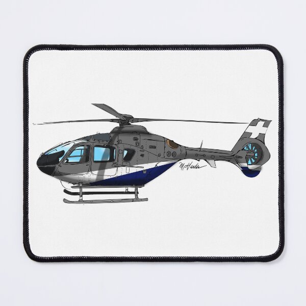 Item preview, Eurocopter 134 grey and blue designed and sold by Michael Garber.