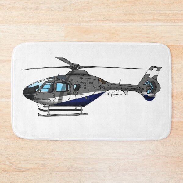 Item preview, Eurocopter 134 grey and blue designed and sold by Michael Garber.