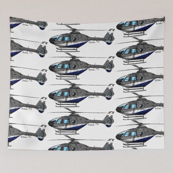 Item preview, Eurocopter 134 grey and blue designed and sold by Michael Garber.