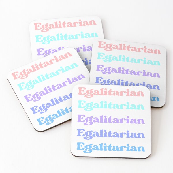 Item preview, Egalitarian community empowerment pastels designed and sold by AshTreeCrtvCo.
