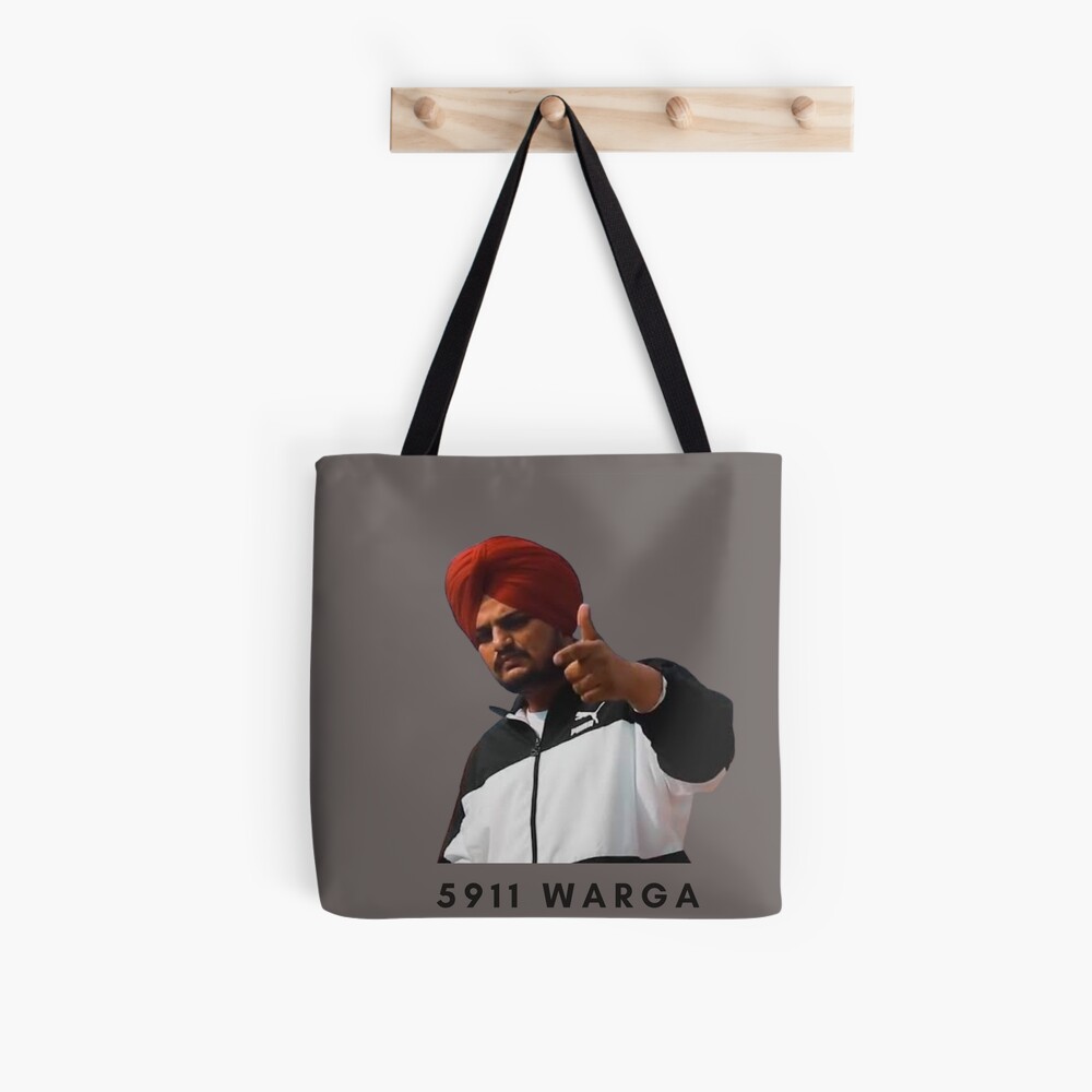 "Sidhu moose wala Sidhu moosewala Ap Dhillon punjabi singer punjab" Tote Bag for Sale by