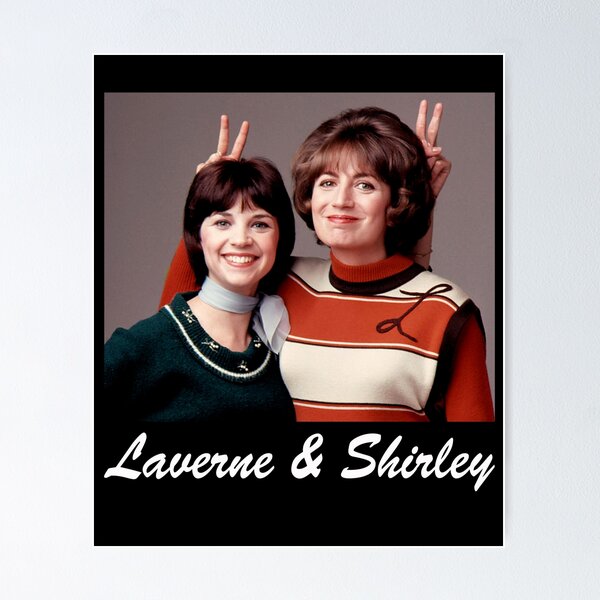 Laverne and Shirley - Friendship Quote | Art Board Print