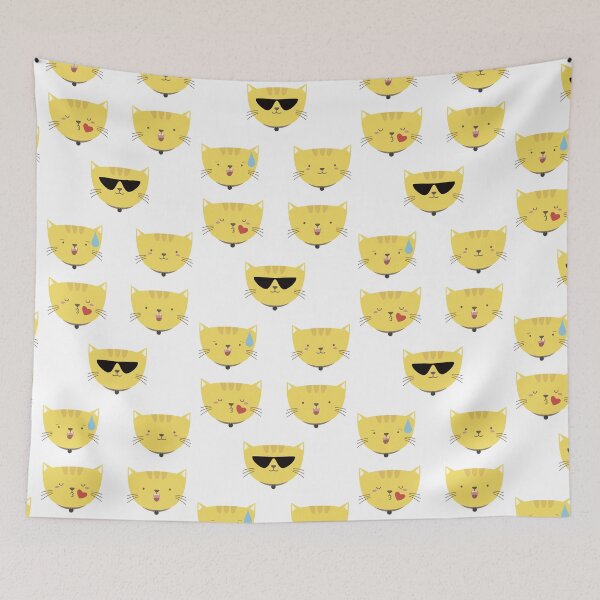 Item preview, Smiling Friends Cat Emoji Cute Face designed and sold by infazbdeen.