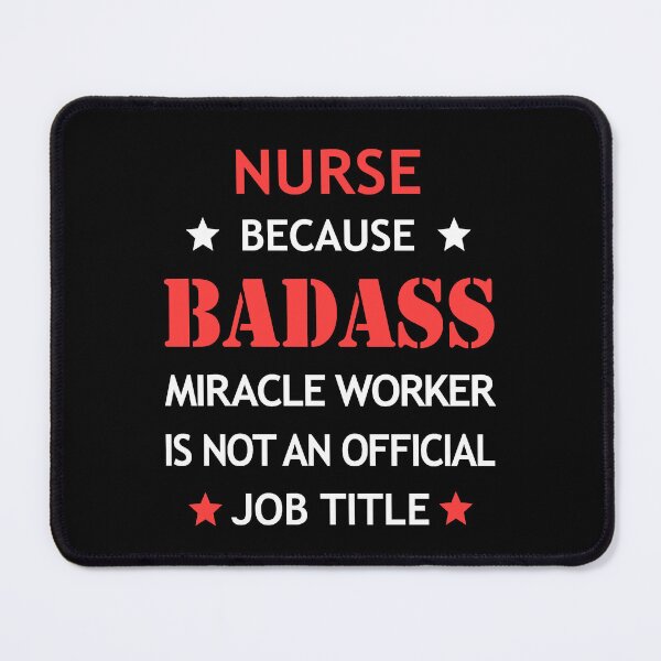 Item preview, Nurse Badass Birthday Funny Christmas Cool Gift designed and sold by SummerBaker376.