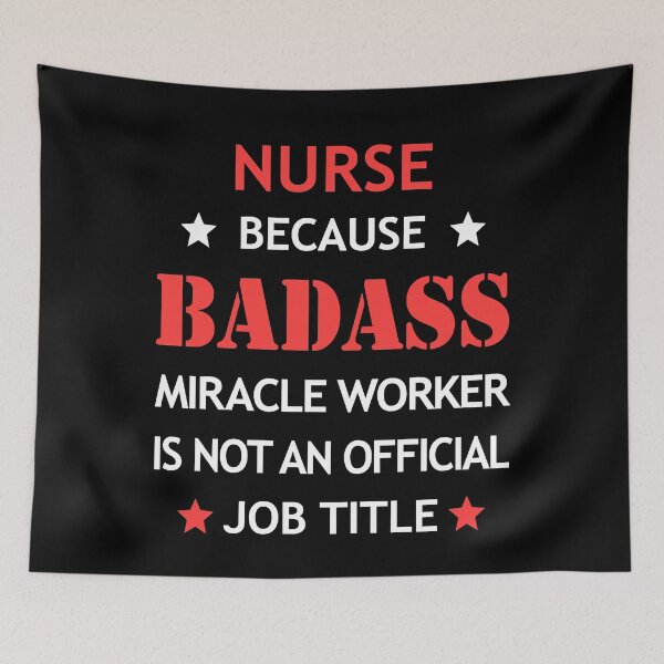Item preview, Nurse Badass Birthday Funny Christmas Cool Gift designed and sold by SummerBaker376.
