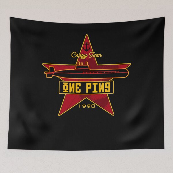 Item preview, One Ping Battleship - One Ping Hunt Red October designed and sold by Zaheroy471.