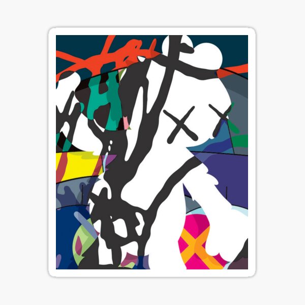 artsy abstracy Sticker