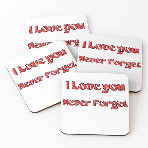 Item preview, evan mcpherson I love you never forget Lovely couple New Valentine Design designed and sold by DinoCook.