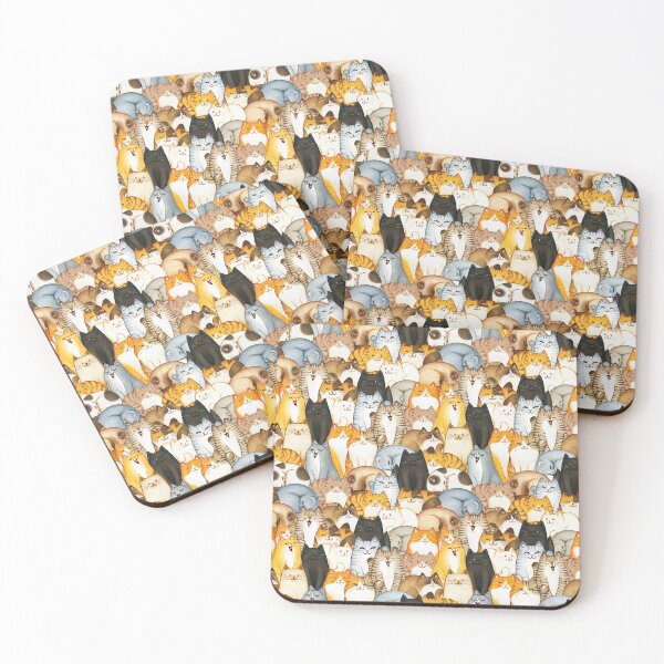 Item preview, Kitty Cats Family designed and sold by PeachyLitchi.