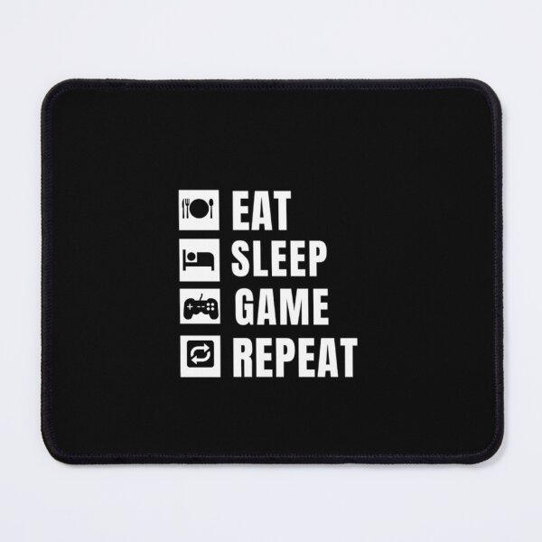 Item preview, Eat Sleep Game Repeat  designed and sold by prsagar01.