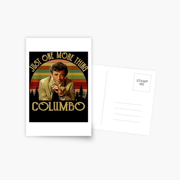 Item preview, Men Women Just One More Thing-Columbo Columbo Inspired Movie designed and sold by Stiedemann111.