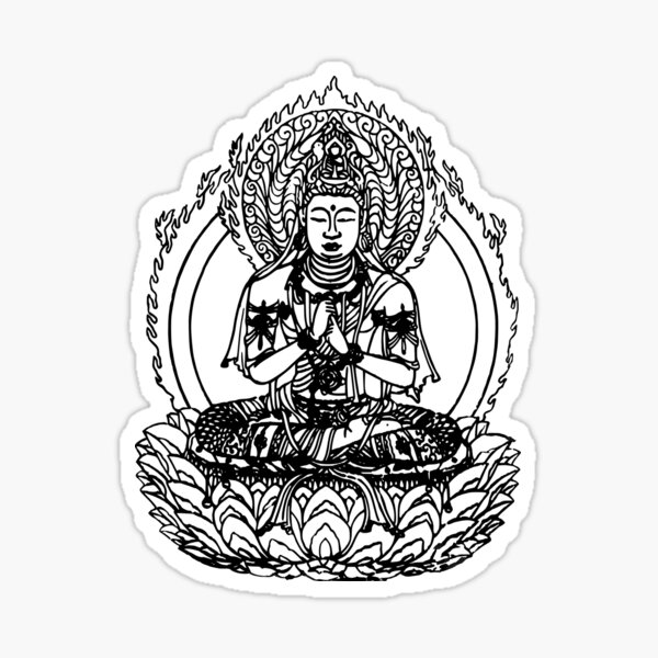 Buddah Sticker