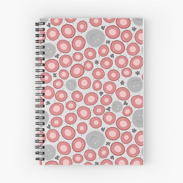 Item preview, Blood Cells Educational Pattern on Grey designed and sold by fogoosherie.