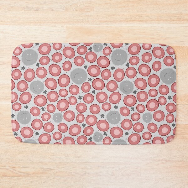 Item preview, Blood Cells Educational Pattern on Grey designed and sold by fogoosherie.