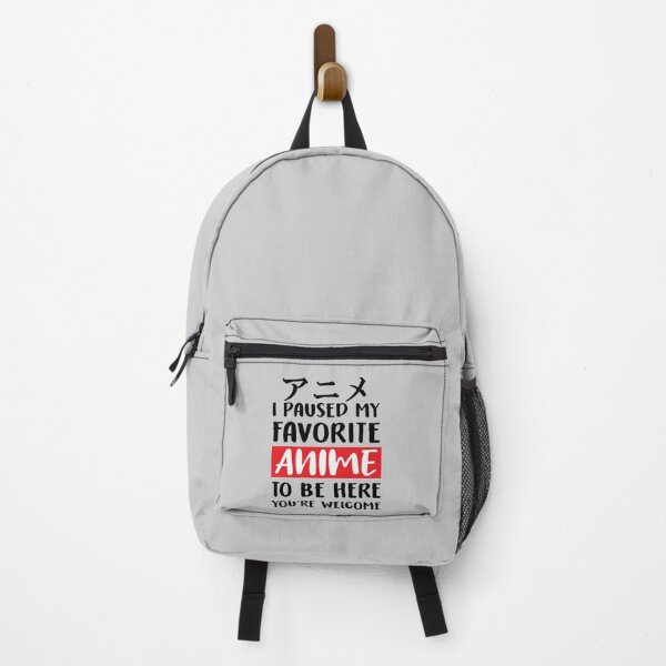 Item preview, I Paused My Favorite Anime To Be Here - Funny Quote Anime designed and sold by namiabi.
