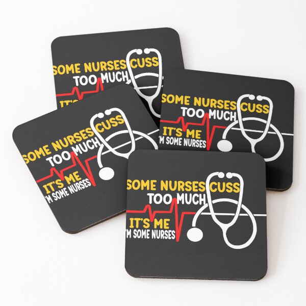 Item preview, Some nurses Cuss Too Much designed and sold by mauryaart563.