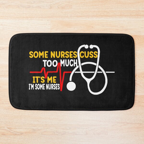 Item preview, Some nurses Cuss Too Much designed and sold by mauryaart563.