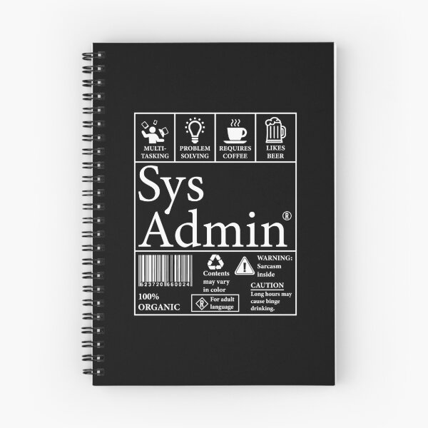 Item preview, System Administrator Shirt, Product Label Linux Shirt, System Administrator Day, Sysadmin Shirt, Tech Support Shirt, IT Computer Geek Shirt designed and sold by aymob.