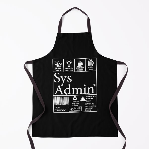 Item preview, System Administrator Shirt, Product Label Linux Shirt, System Administrator Day, Sysadmin Shirt, Tech Support Shirt, IT Computer Geek Shirt designed and sold by aymob.
