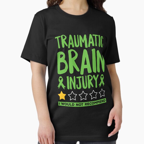 Item preview, Traumatic Brain Injury Shirt, Traumatic Brain Injury Awareness Shirt, TBI Survivor Gift, TBI Shirt, Green Ribbon Shirt, TBI Fighter Shirt designed and sold by aymob.