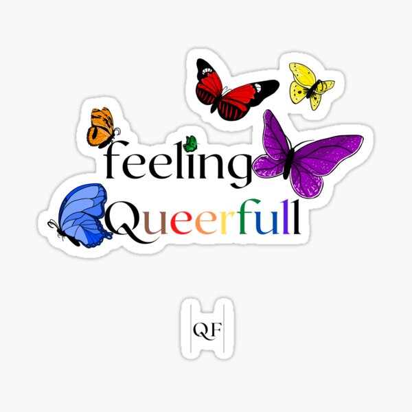 QF: QueerFull Sticker