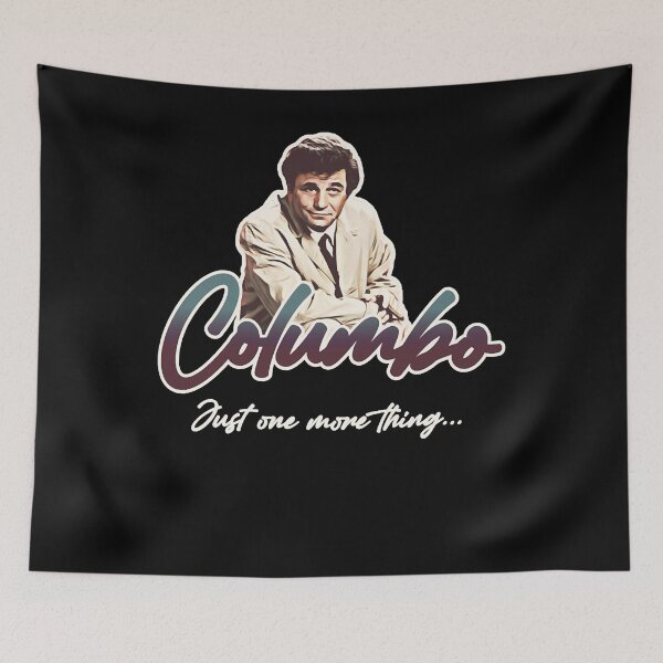 Item preview, Retro Columbo Just One More Thing Unisex Choose One designed and sold by Stiedemann111.