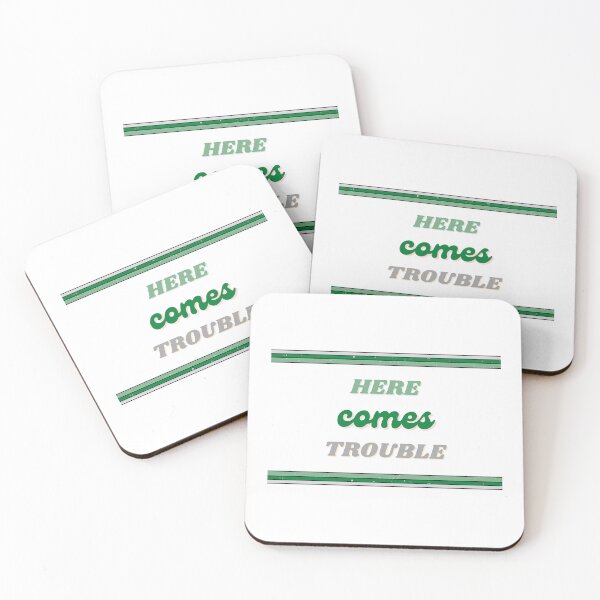 Item preview, Here Comes Trouble in Snek Green designed and sold by ootzie.