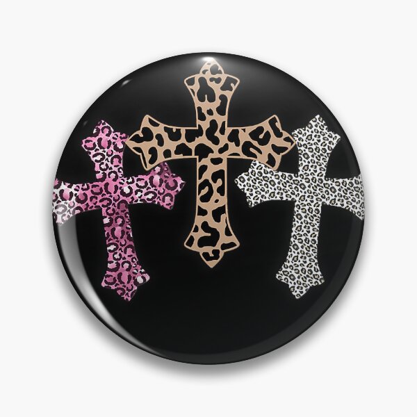 Item preview, Christian Crosses Leopard Cross Jesus God Easter Risen Mom designed and sold by packsong.
