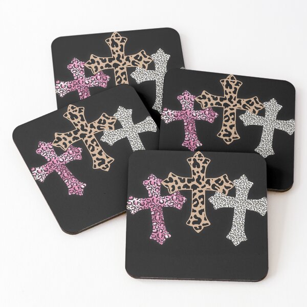 Item preview, Christian Crosses Leopard Cross Jesus God Easter Risen Mom designed and sold by packsong.
