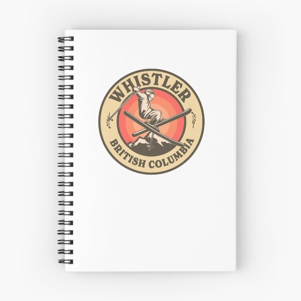 Item preview, Whistler BC Ski Retro Badge designed and sold by modeoftravel.