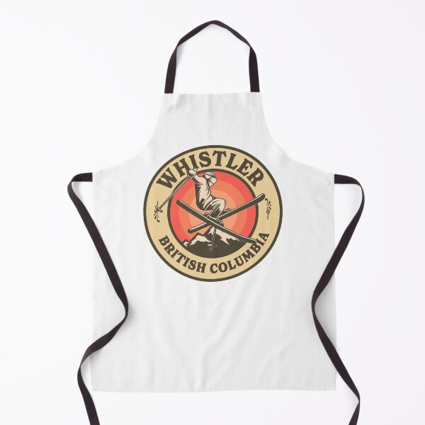 Item preview, Whistler BC Ski Retro Badge designed and sold by modeoftravel.