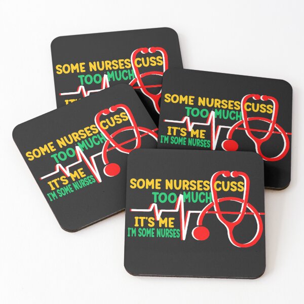 Item preview, Some nurses Cuss Too Much designed and sold by mauryaart563.