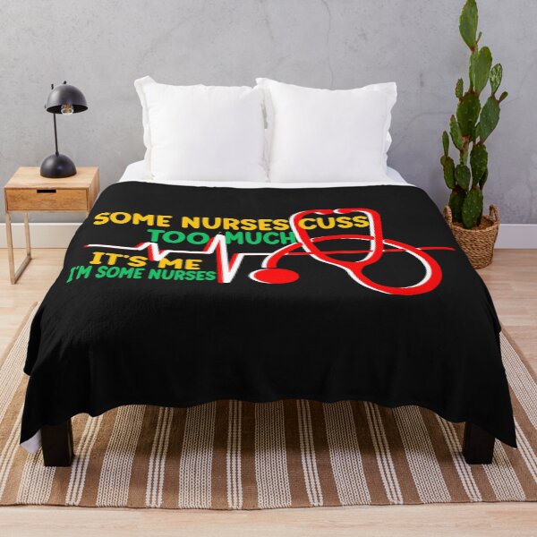 Item preview, Some nurses Cuss Too Much designed and sold by mauryaart563.