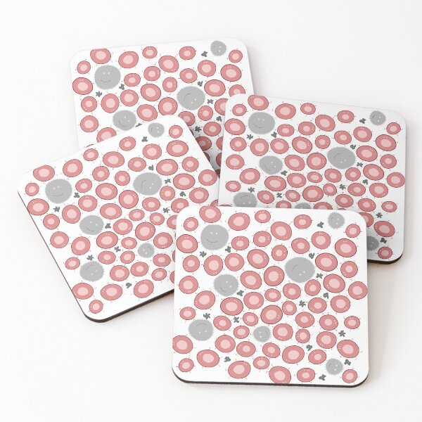 Item preview, Cute Blood Cells designed and sold by fogoosherie.