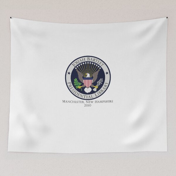 Item preview, Logotipo de la biblioteca presidencial Josiah Bartlet Camiseta clásica designed and sold by MartiClar.