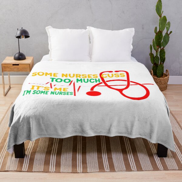 Item preview,  Some nurses Cuss Too Much designed and sold by mauryaart563.