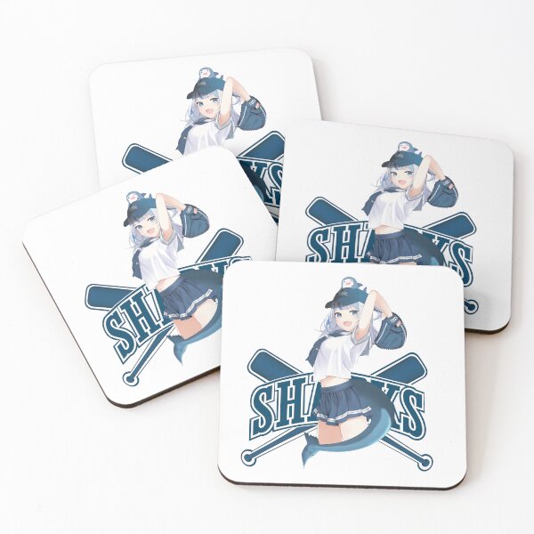 Item preview, Gawr Gura Baseball Player designed and sold by vendigo.