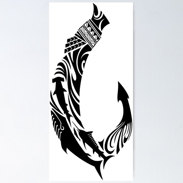 Hawaiian fish hook t-shirt designs - Hawaiian Designs - Posters and Art  Prints