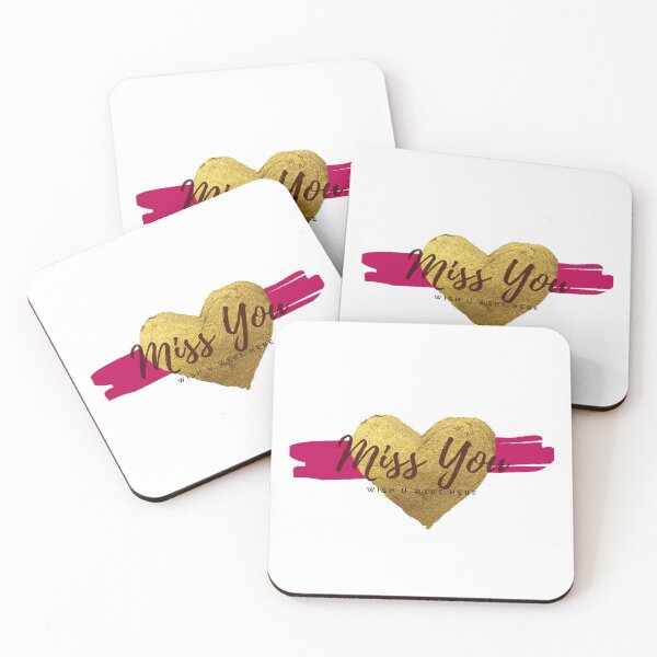 Item preview, Miss You (Wish U Were Here)  Heart Pattern designed and sold by SimplyCarms.