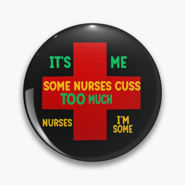 Item preview, Some nurses Cuss Too Much  designed and sold by mauryaart563.